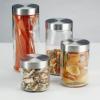 Банка для продуктів (кришка алюмінієва з ущільнювачем), кругла, 1100мл
